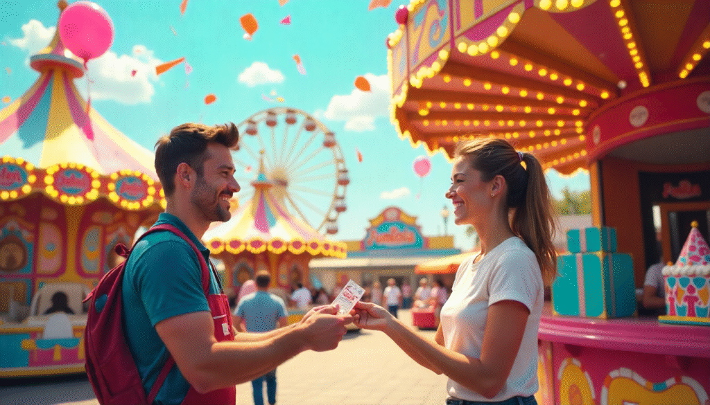 Doğum Gününe Özel Lunapark Bileti Hediye